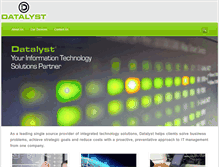 Tablet Screenshot of datalyst.net