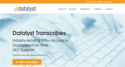 Desktop Screenshot of datalyst.com