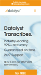 Mobile Screenshot of datalyst.com